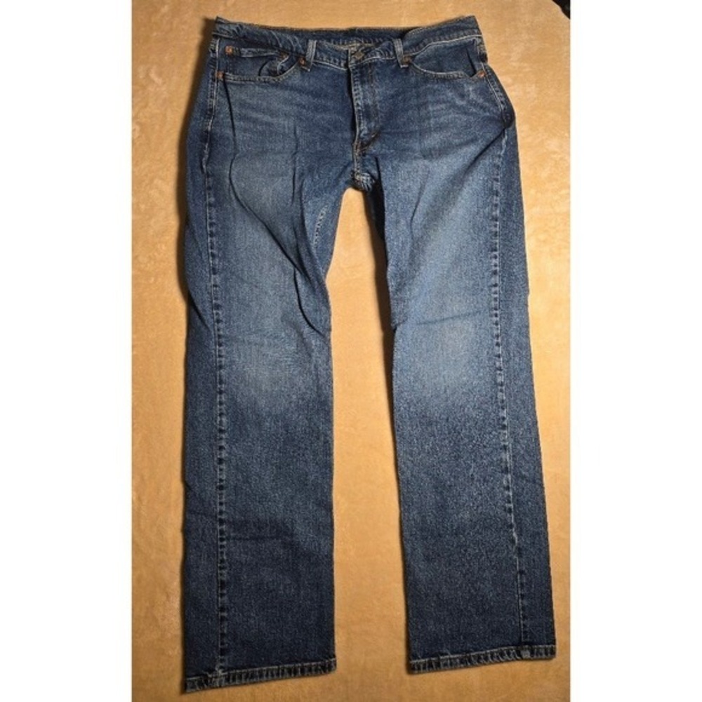 Levis‎ 514 Jeans Mens 36x32  Straight Fit M/Wash Stretch Pants faded Cowboy 1032